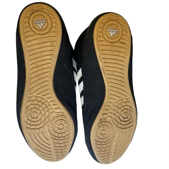 Adidas Havoc II HVC 2 Mens Size 7.5 Wrestling Shoes Sneakers Black White AQ3325 - Picture 4 of 5